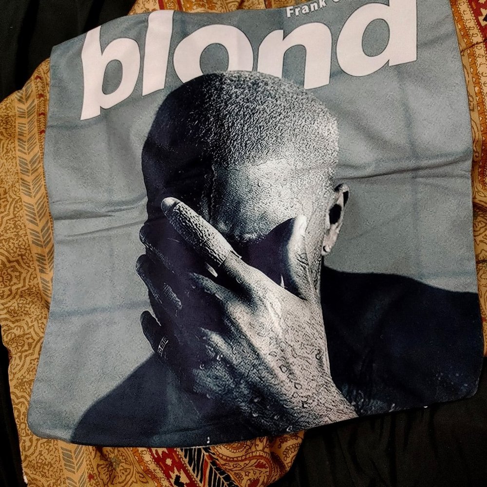 Hidden zipper closure Double Sided Decorative Pillowcase - Frank Ocean: Blond